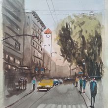 Por si acaso!!!. Un progetto di Belle arti, Pittura ad acquerello e Illustrazione architettonica di habanavalencia8 - 15.07.2020