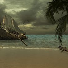 Mi Proyecto del curso: Matte Painting: creando mundos fotorrealistas. Projekt z dziedziny 3D użytkownika Nicolas Ciancio - 15.07.2020