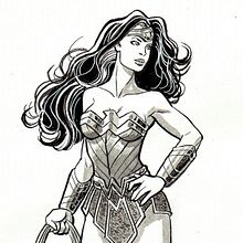 Meu projeto do curso:  Desenho de personagens femininas para quadrinhos. Drawing, Pencil Drawing, Artistic Drawing, and Traditional illustration project by Marcelo Siqueira - 07.16.2020