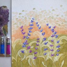 Mi Proyecto del curso: Técnicas de acuarela en negativo para ilustración botánica. Een project van Aquarelschilderen van Paula Andrea Betancur Cruz - 16.07.2020