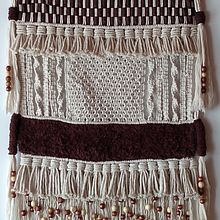 Mi Proyecto del curso: Introducción al macramé: creación de un tapiz decorativo. Un proyecto de Macramé de BLANCA JIMENEZ - 02.08.2020