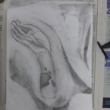 Comienzo de anatomía. Un projet de Dessin anatomique de isabelariaspe - 18.02.2020