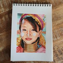My project in Illustrated Portrait in Watercolor course. Projekt z dziedziny Malowanie akwarelą użytkownika Rosan de Ruijter - 16.07.2020