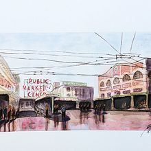 My project in Urban Landscapes in Watercolor course - Take 2. Pintura em aquarela projeto de Esther Franco-Gray - 16.07.2020