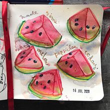 My project in Illustration Techniques to Unlock your Creativity course. Un progetto di Illustrazione tradizionale di Maya Tomiyama - 22.07.2020