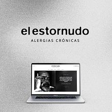 Revista El Estornudo. Identidad Visual y diseño de sitio web. Graphic Design, and Web Design project by Greter Sánchez - 07.16.2020