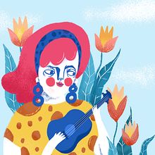 Mi Proyecto del curso: Ilustración flat con Photoshop. Traditional illustration project by Carla Soliz Cronenbold - 07.16.2020