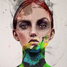 Mi Proyecto del curso: Retrato ilustrado con Procreate. Projekt z dziedziny Ilustracja c i frowa użytkownika Alvaro Luna - 17.07.2020