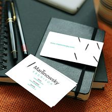 Tarjetas escritor. Br, ing, Identit, Creativit, and Graphic Design project by Vanessa Estefa - 01.05.2015