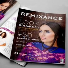 Revista Remixance. Graphic Design project by Vanessa Estefa - 05.08.2013