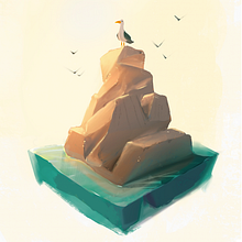 Práctica de Luz. Concept Art, Character Design, Game Design, and Digital Illustration project by Misael Méndez - 07.16.2020
