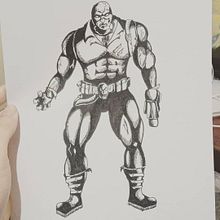 Mi Proyecto del curso: Ilustración para cómics: anatomía de un superhéroe. Un proyecto de Cómic, Dibujo y Dibujo anatómico de Manuel Alamo Ramírez - 17.07.2020