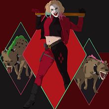 Harley Quinn. Un progetto di Illustrazione tradizionale e Illustrazione digitale di Adrian Gonzalez - 18.07.2020