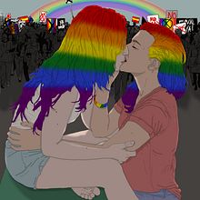 Love is Love. Un progetto di Illustrazione tradizionale e Illustrazione digitale di Adrian Gonzalez - 18.07.2020