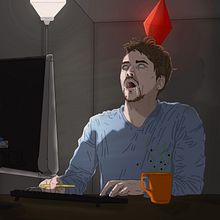 Lost control - sims reference . Un progetto di Illustrazione tradizionale e Illustrazione digitale di Adrian Gonzalez - 18.07.2020