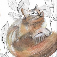 Mi Proyecto del curso: Técnicas experimentales de acuarela para principiantes . Un progetto di Illustrazione tradizionale di Brenda Oliva - 23.07.2020
