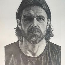 RETRATO A GRAFITO. Fine Arts, Artistic Drawing, Portrait Drawing, and Realistic Drawing project by chicakes_ysa - 07.18.2020