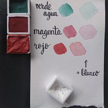Mi Proyecto del curso: Elaboración de acuarelas artesanales. Arts, Crafts, and Watercolor Painting project by Arantxa - 07.18.2020