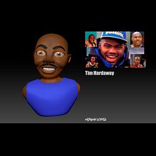 Mi Proyecto del curso: Tim Hardaway. Projekt z dziedziny 3D, Kreat, wność i  Projektowanie 3D użytkownika Adrian Lopez - 17.11.2020