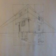 My project in Architectural Sketching with Watercolor and Ink course. Architectural Illustration project by Eva - 07.20.2020