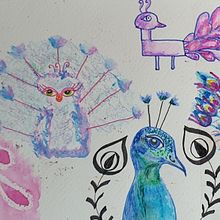 My project in Illustration Techniques to Unlock your Creativity course. Traditional illustration project by CorniA Van Wyk - 07.18.2020