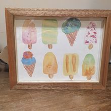 Mi Proyecto del curso: Iniciación al enmarcado Ein Projekt aus dem Bereich Tischlerei, Kreativität, Dekoration von Innenräumen, Design und DIY von Denisse - 18.07.2020