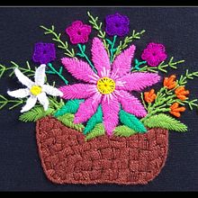 Mi Proyecto del curso: Introducción al bordado en relieve. Un progetto di Ricamo di Italia Bedolla Ramirez - 19.07.2020