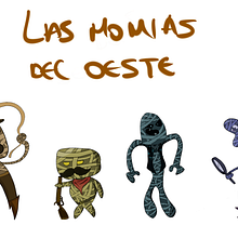 Las momias del oeste: proyecto final del curso FÁBRICA DE PERSONAJES ILUSTRADOS . Traditional illustration project by Jacobo Alzate - 07.22.2020