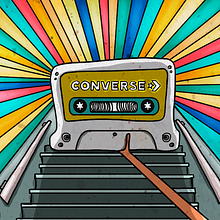 ilustración para converse Ein Projekt aus dem Bereich Traditionelle Illustration von Carol Pastor Talavera - 19.07.2020