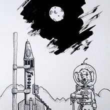 Meu projeto do curso: A arte de desenhar: transforme seus rabiscos em arte. Un projet de Illustration traditionnelle de Evaristo Barbosa Moura - 19.07.2020