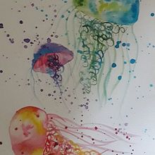 My project in Modern Watercolor Techniques course. Un progetto di Pittura ad acquerello di h_jones43 - 20.07.2020