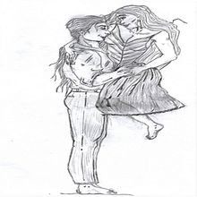 Dibujo anatómico para principiantes "Buscando distintas perspectivas". Figure Drawing project by Elizabeth Coloma Santibañez - 08.09.2020