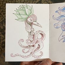 Animales Imposibles. Sketching, Collage, Concept Art, Creativit, Drawing, Character Design, Children's Illustration, and Sketchbook project by Delmy Alvarenga - 07.19.2020