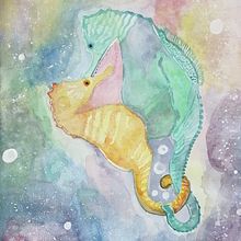 Ejercicio 2. Watercolor Painting project by Angela Méndez - 07.19.2020