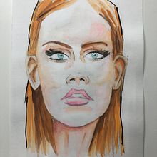 Meu projeto do curso: Caderno de retratos em aquarela. Portrait Drawing project by Clovis Cordeiro - 07.20.2020