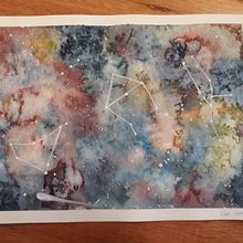 Meu projeto do curso: Técnicas modernas de aquarela. Un progetto di Pittura ad acquerello di Lyanne Rehder - 28.07.2020