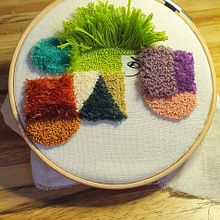 Mi Proyecto del curso: Introducción al bordado con aguja mágica. Embroider project by Mónica (Mou) Bárcenas - 07.20.2020