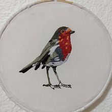 Proyecto Salem: Pintar con hilo: técnicas de ilustración textil Ein Projekt aus dem Bereich Stickerei von Salem Ojeda - 20.07.2020