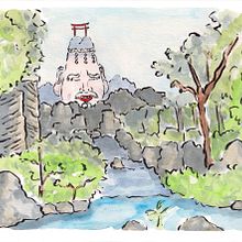 My project in Watercolor Illustration with Japanese Influence course. Watercolor Painting project by Carmel - 07.20.2020