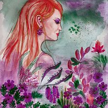 My project in Modern Watercolor Techniques course. Watercolor Painting project by Tanya Vickers - 07.20.2020