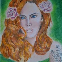 Mi Proyecto del curso: Ilustración con pastel y lápices de colores. Realistic Drawing project by Yahann Romero - 07.21.2020