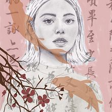 Mi Proyecto del curso: Retrato con lápiz, técnicas de color y Photoshop. Digital Illustration project by erp8499 - 07.20.2020