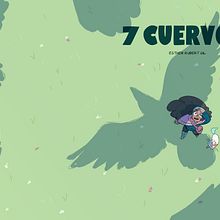 7 Cuervos. Comic, and Traditional illustration project by Esther Rubert Gil - 07.20.2020