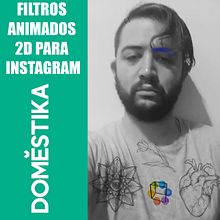 Mi Proyecto del curso: Filtros animados en 2D para Instagram. 2D Animation project by Gonzalo Bertolez - 07.20.2020