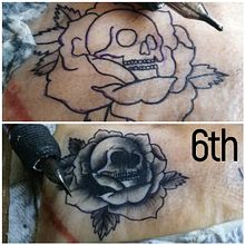 My project in Tattoo for Beginners course. Tattoo Design project by nickinicksp - 07.20.2020