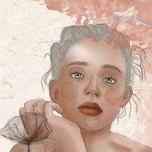 Mi Proyecto del curso: Retrato ilustrado en acuarela. Digital Illustration project by Monica Penagos - 07.21.2020