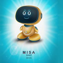 Misa Robot. Industrial Design project by kalmasoud - 07.21.2020