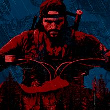 DAYS GONE . Poster Design, and Graphic Design project by Jose Antonio Moreno Monsalve - 07.21.2020