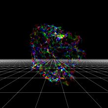 Moon Fractions. Projekt z dziedziny  Motion graphics użytkownika Oana Constantinescu - 21.07.2020
