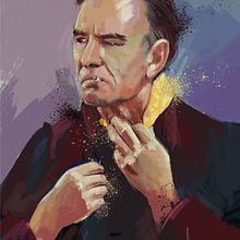Ilustración experimental de un momento captado en el tiempo. Un proyecto de Dibujo de Retrato, Diseño de personajes, Fotografía de retrato, Ilustración tradicional y Pintura a la acuarela de Paula Checa - 21.07.2019